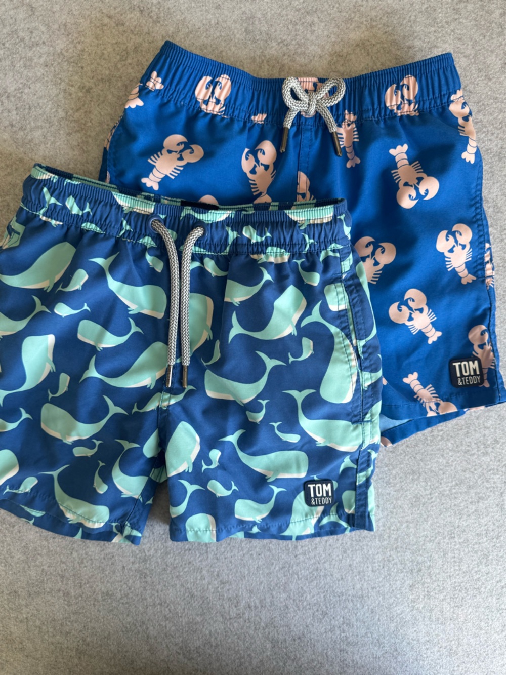 Tom and Teddy Boys Swim Trunk Bundle Size 5/6 - Picture 2 of 8